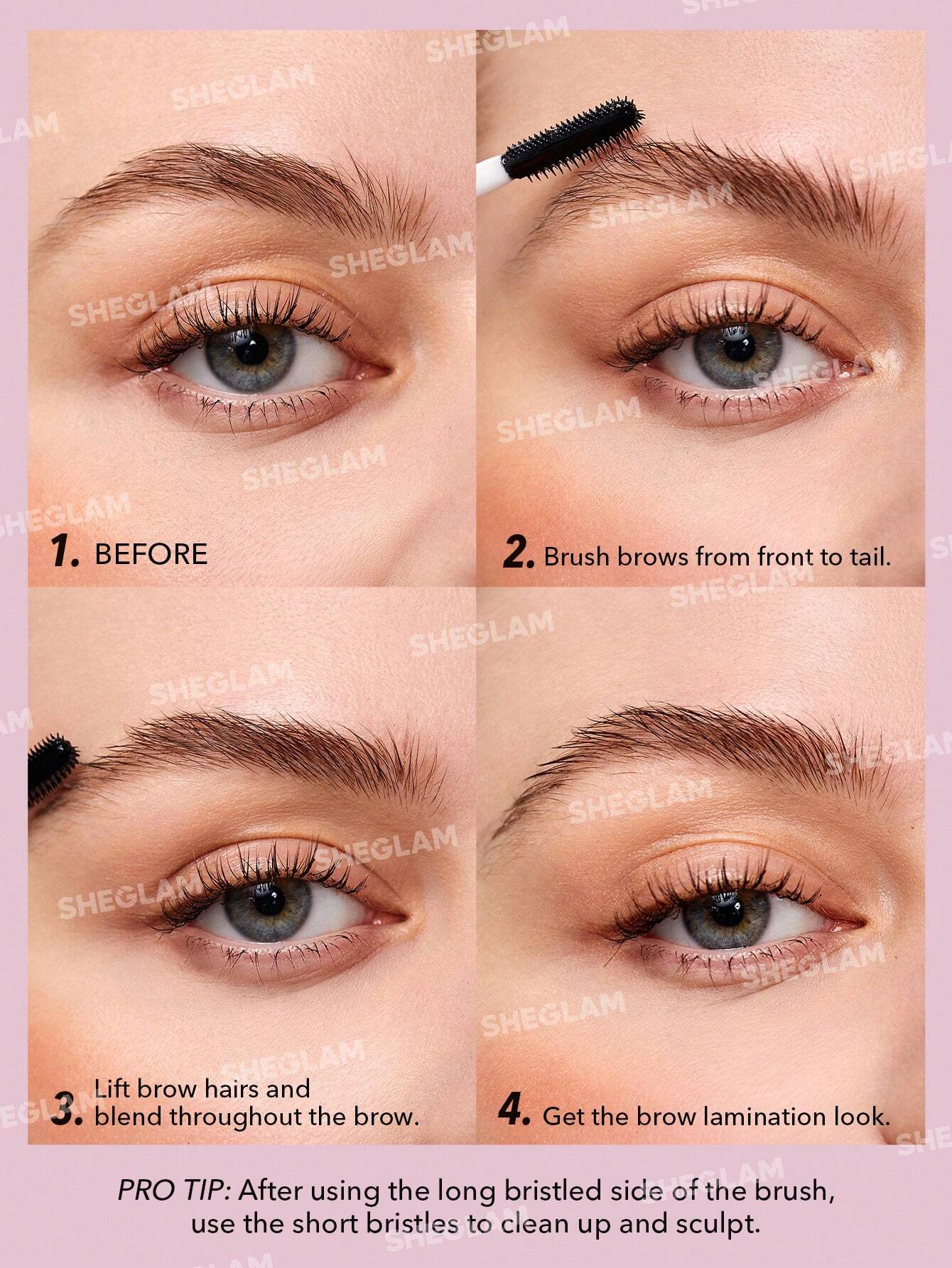 SHEGLAM Set Me Up Brow Gel Long Lasting Waterproof