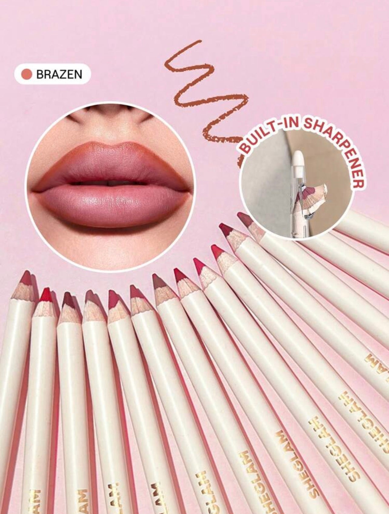 SHEGLAM Crayon à LèVres-Mais D'Abord, Crayon à LèVres CréMeux