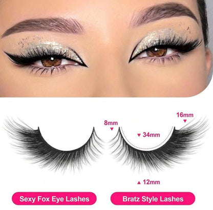 eyelashes 5 paires