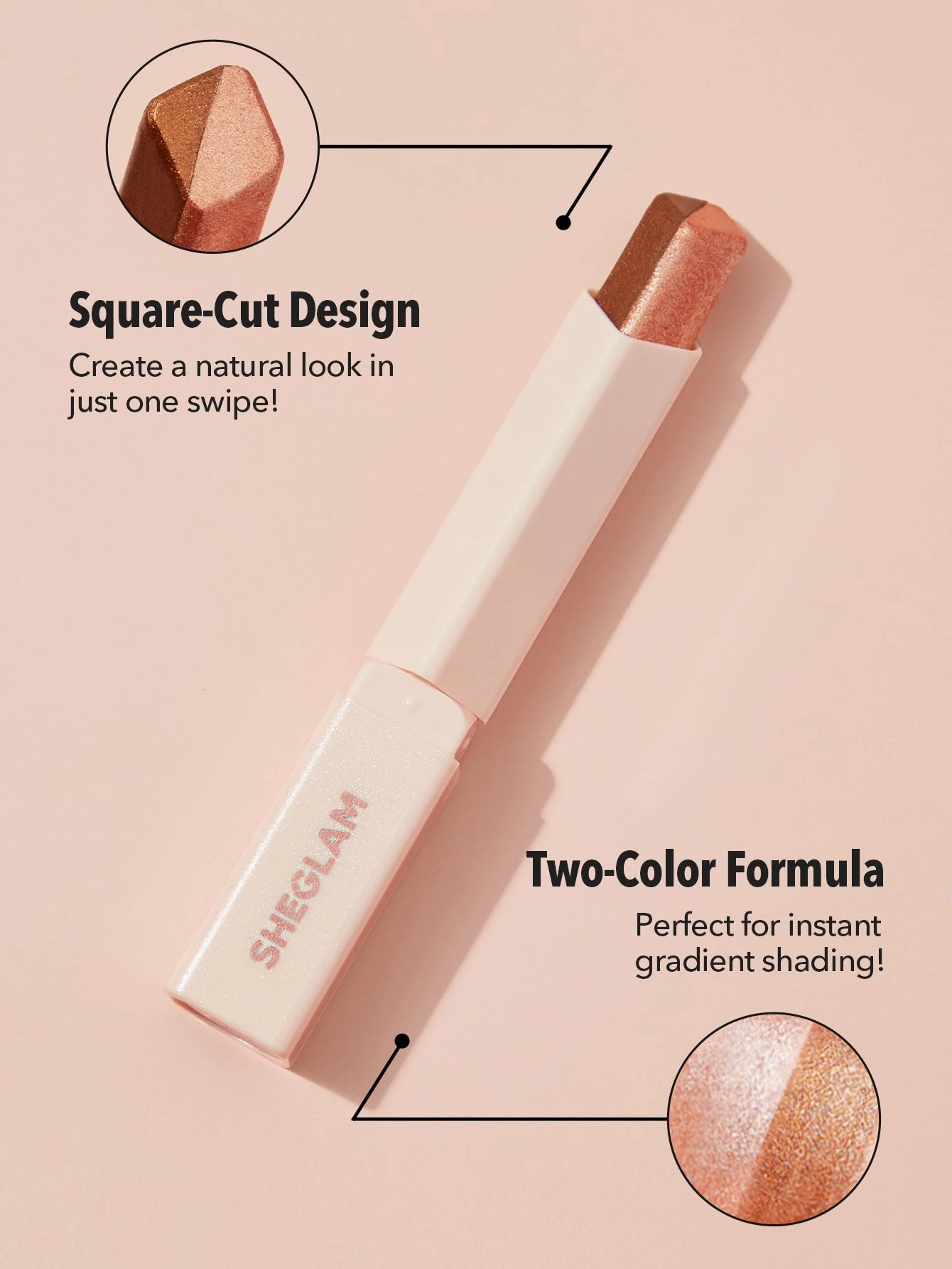 SHEGLAM Insta-Eyes Dual Tone Shadow Stick-Charm