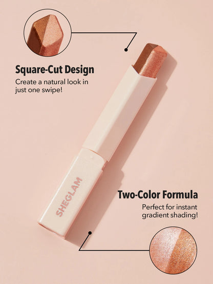 SHEGLAM Insta-Eyes Dual Tone Shadow Stick-Charm