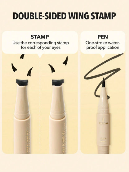 SHEGLAM Get Foxy Eye Stamp & Liner Pen 3 In 1 Waterproof Liquid Eyeliner Pencil