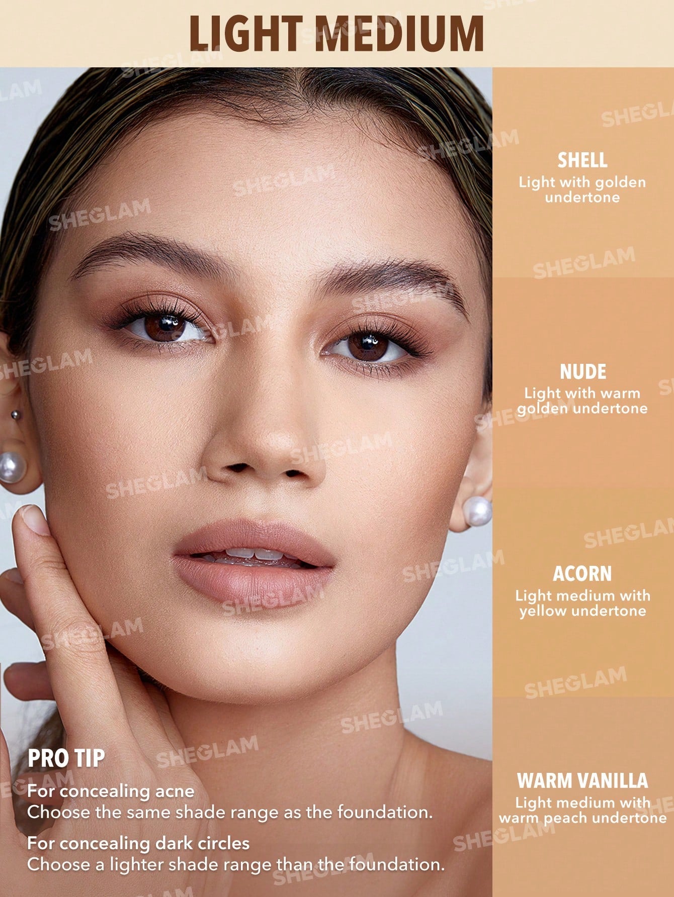 SHEGLAM Correcteur De Teint Haute Couvrance Perfect Skin