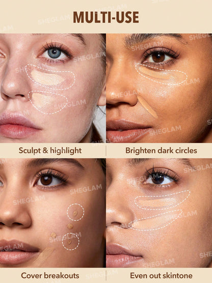 SHEGLAM Correcteur De Teint Haute Couvrance Perfect Skin