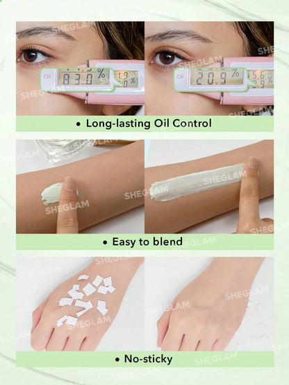 SHEGLAM Base De ContrôLe Du SéBum Pour La Peau