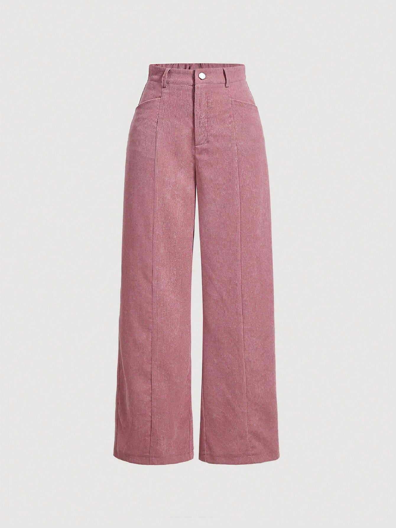 SHEIN MOD Pantalon ample pour usage quotidien en couleur unie pour femmes