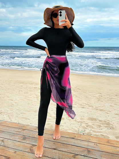 Swim Mulvari Conjunto de traje de baño de una pieza para mujer para la playa