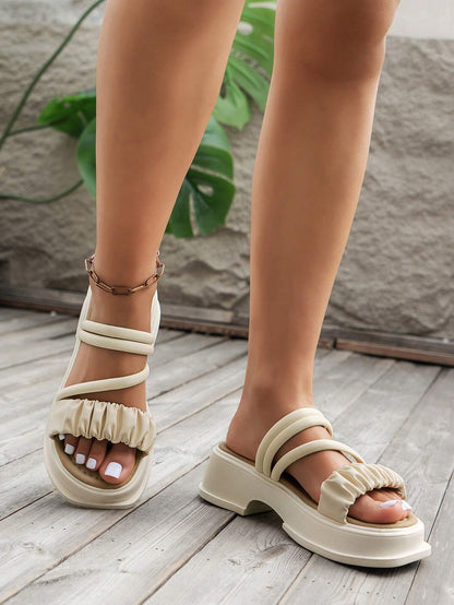 Sandales à talons hauts et plateforme pour femmes
