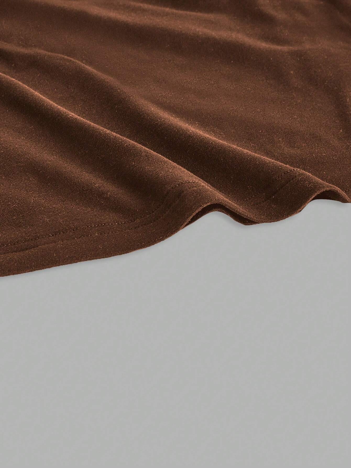 SHEIN EZwear Haut de camisole décontracté simple marron tout assorti, adapté pour l'été, coupe slim pour femmes