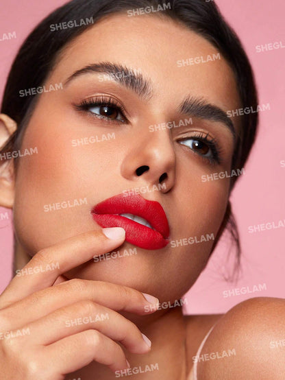 SHEGLAM Rouge à LèVres Matte Allure-Rouge 20 Couleurs Rouge
