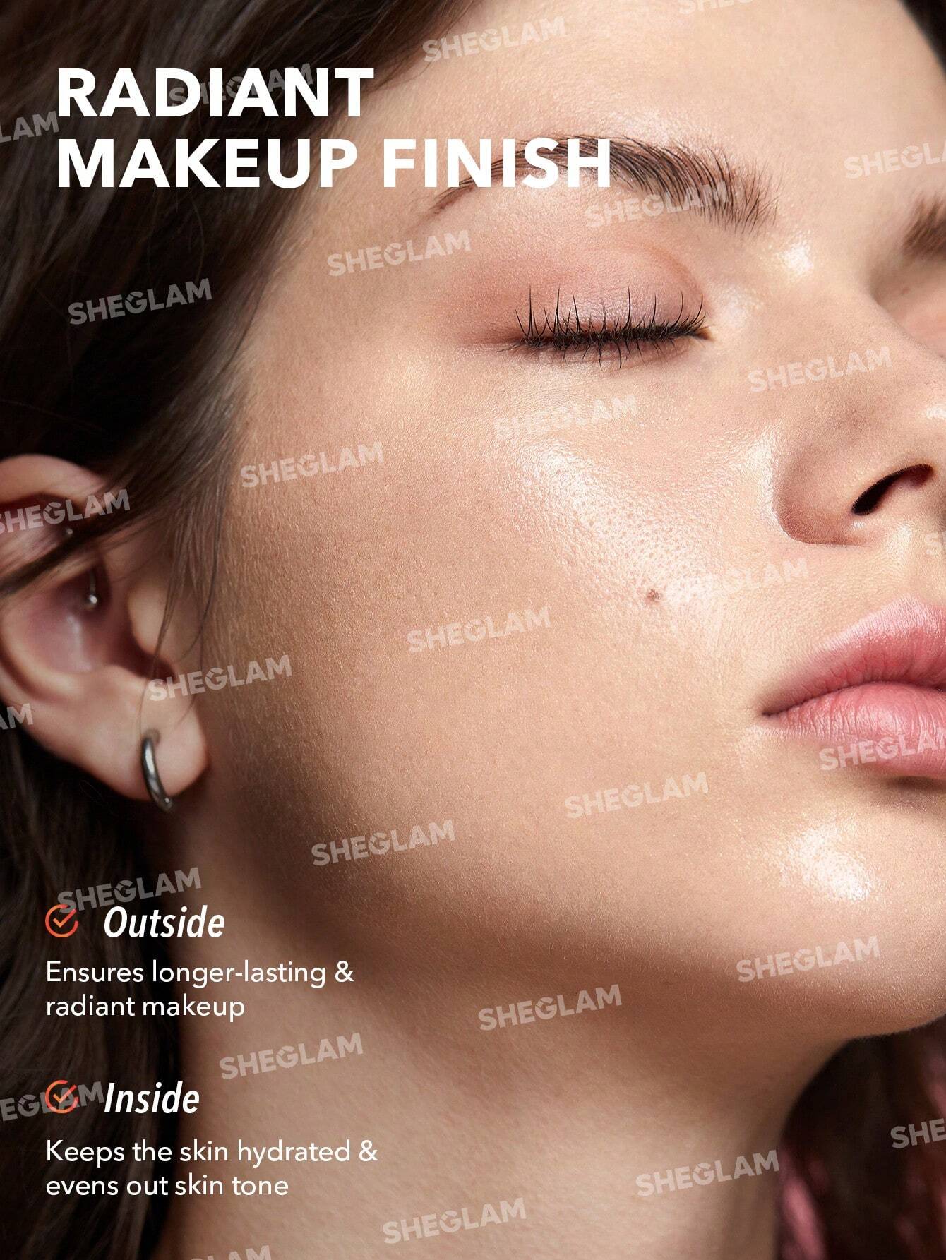 SHEGLAM Melon Melt Niacinamide Serum Primer Hydratant Base Hydratante Base Hydratante
