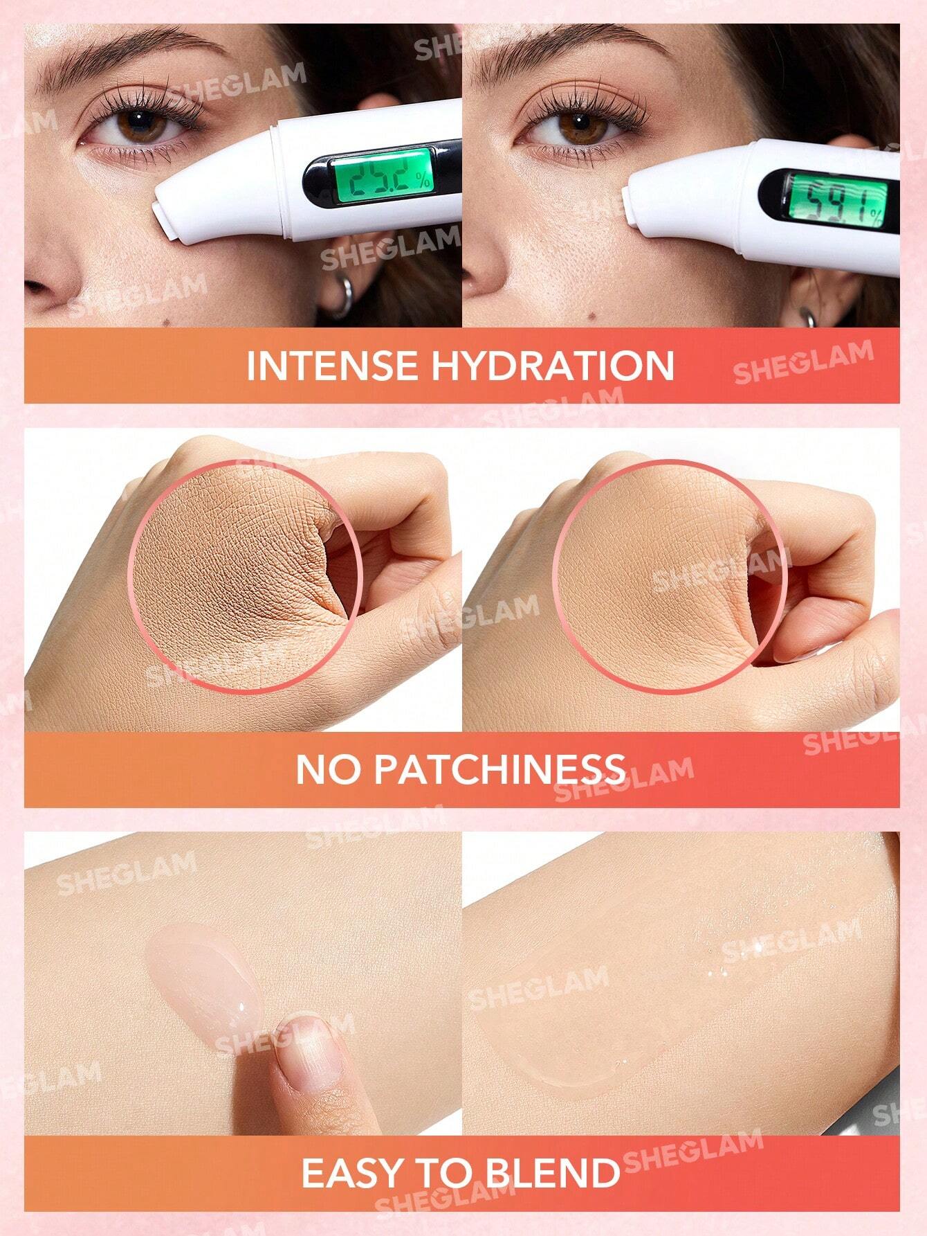SHEGLAM Melon Melt Niacinamide Serum Primer Hydratant Base Hydratante Base Hydratante