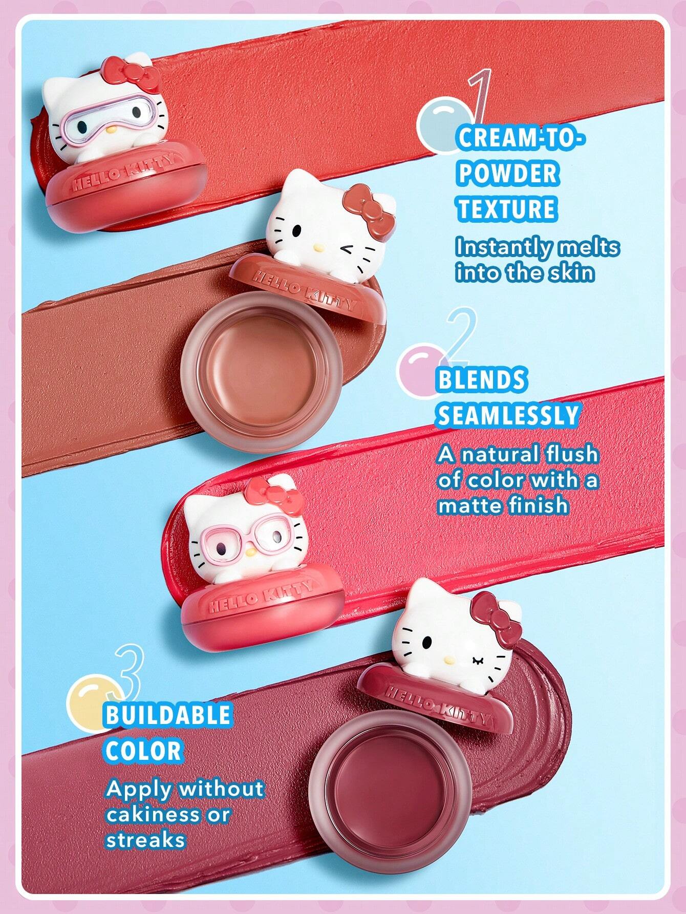 Hello Kitty｜SHEGLAM Fard à Joues Coastal Charm Cream