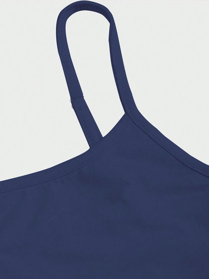 Sweetra Débardeur slim fit mini pour femmes, moulant, pour superposition ou vêtement extérieur Y2K