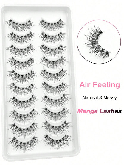 eyelashes 10 paires