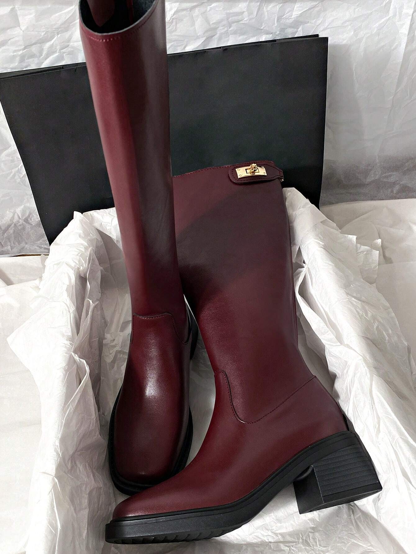 Bottes de cavalier mi-talon nouvelle collection Automne/Hiver