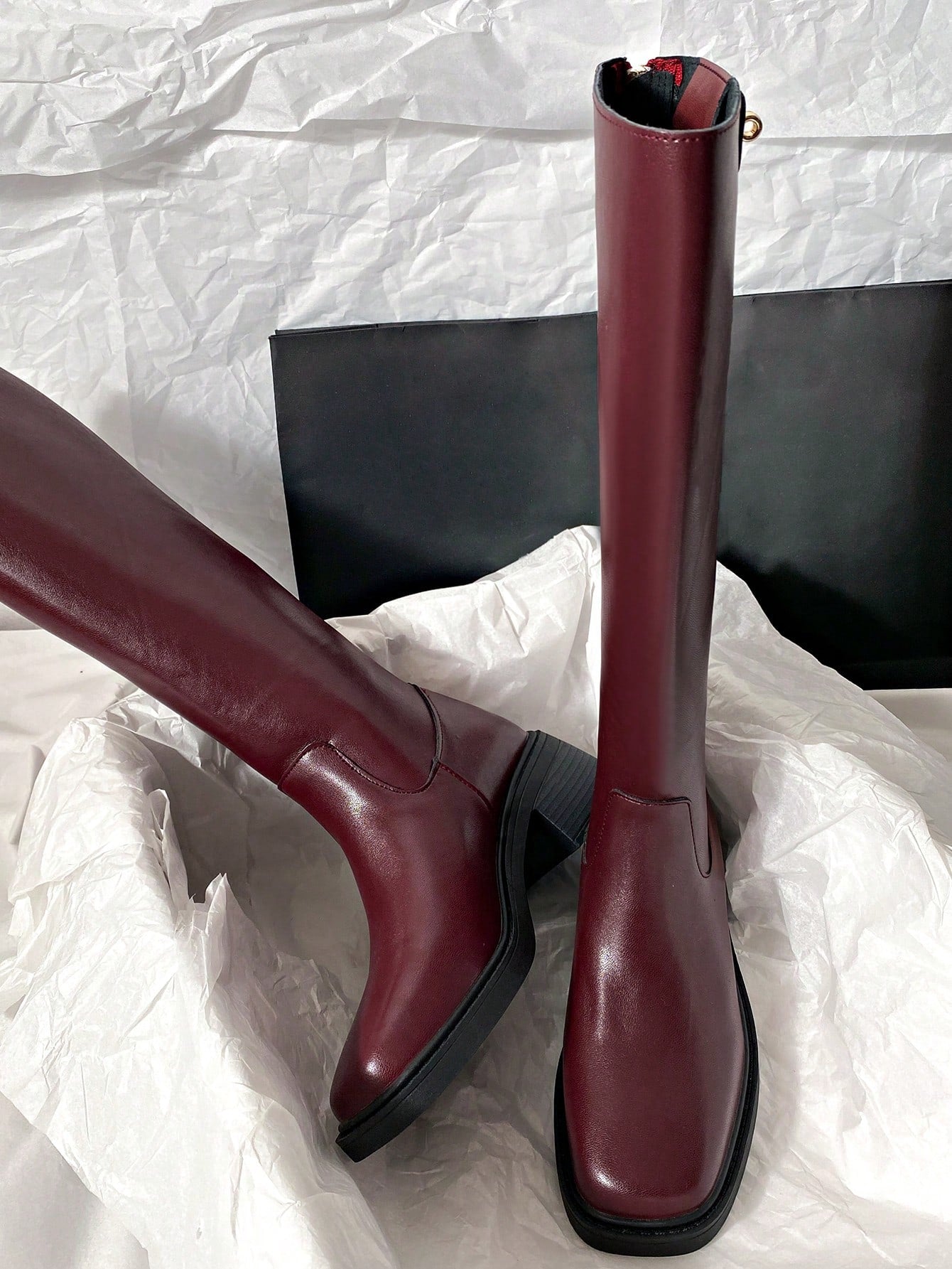 Bottes de cavalier mi-talon nouvelle collection Automne/Hiver