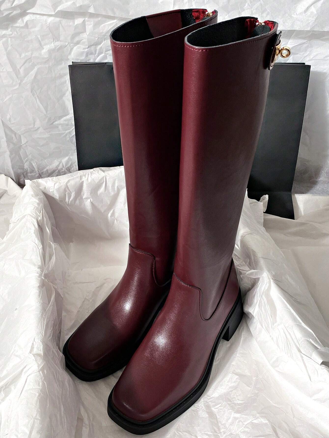 Bottes de cavalier mi-talon nouvelle collection Automne/Hiver