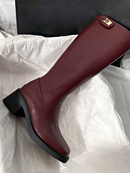 Bottes de cavalier mi-talon nouvelle collection Automne/Hiver