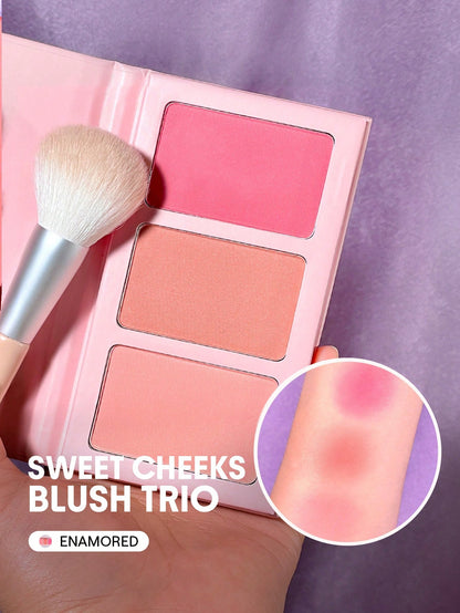 SHEGLAM Trio De Fards à Joues Sweet Cheeks-Palette De Fards à Joues