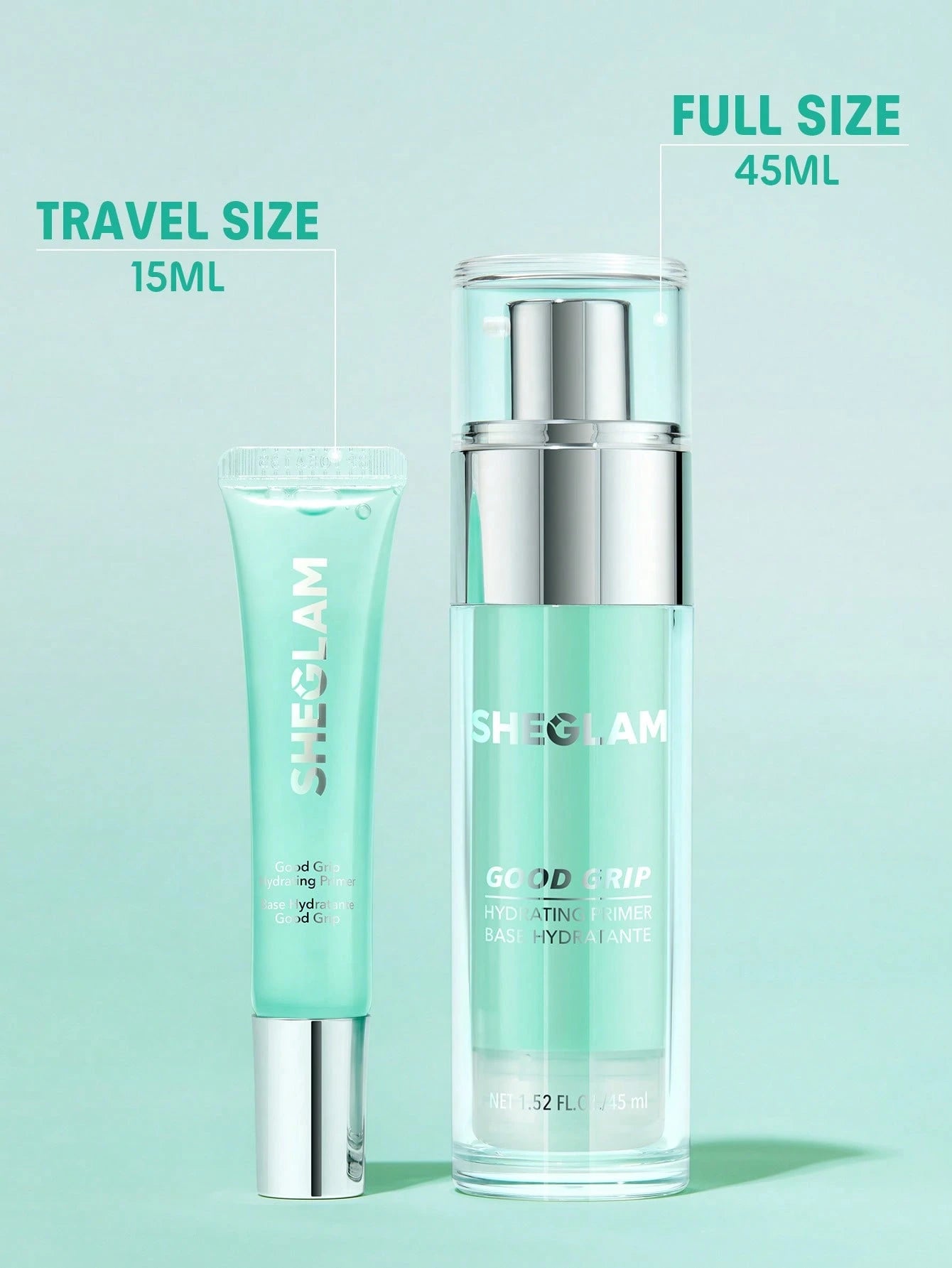 SHEGLAM Good Grip Prebase hidratante-Travel Size