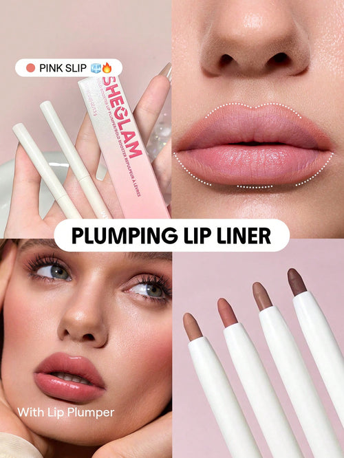 SHEGLAM Bold Booster Crayon à LèVres Repulpant Rouge