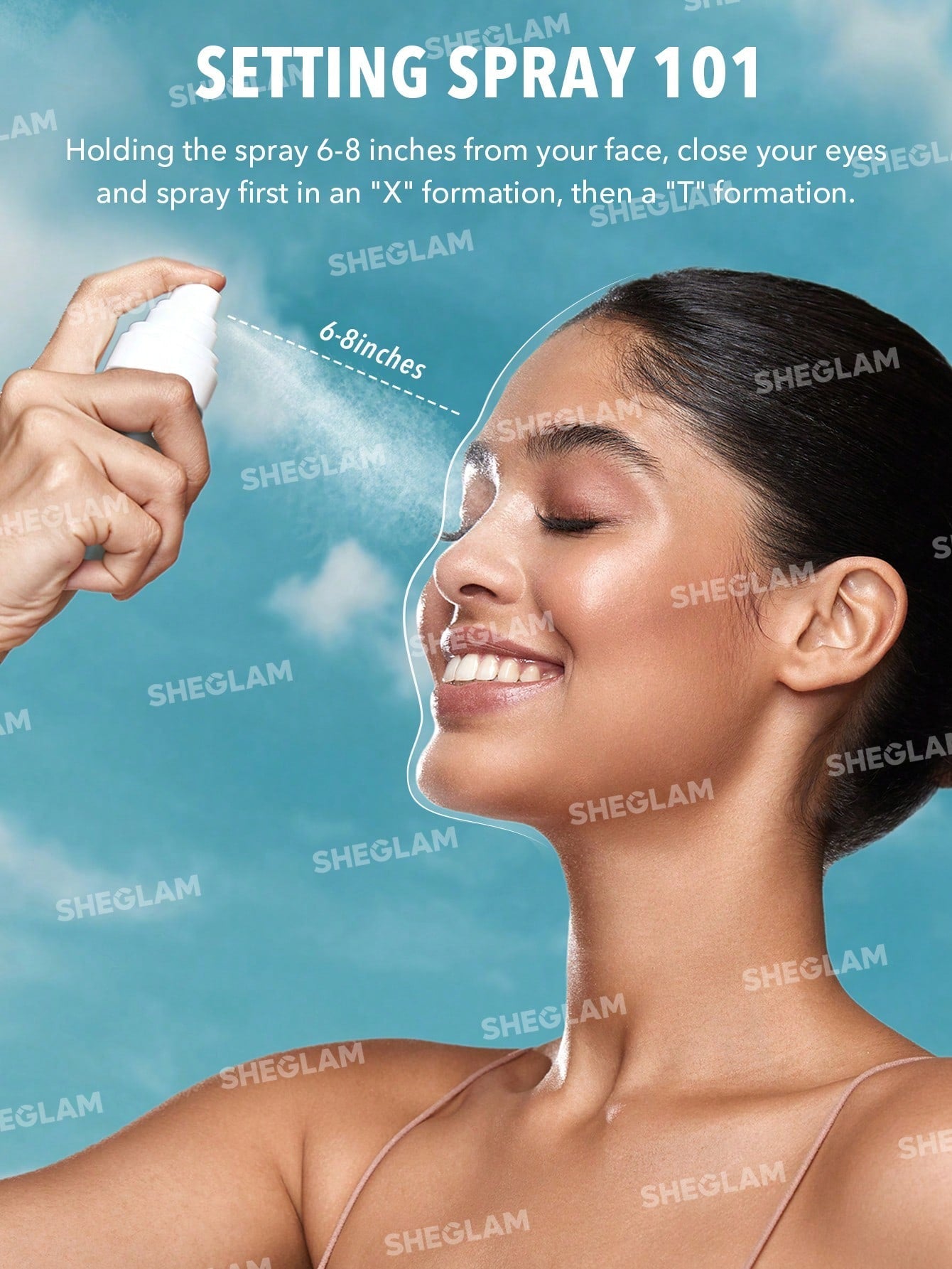 SHEGLAM Press Refresh Setting Spray Moisturizing Long Lasting Makeup