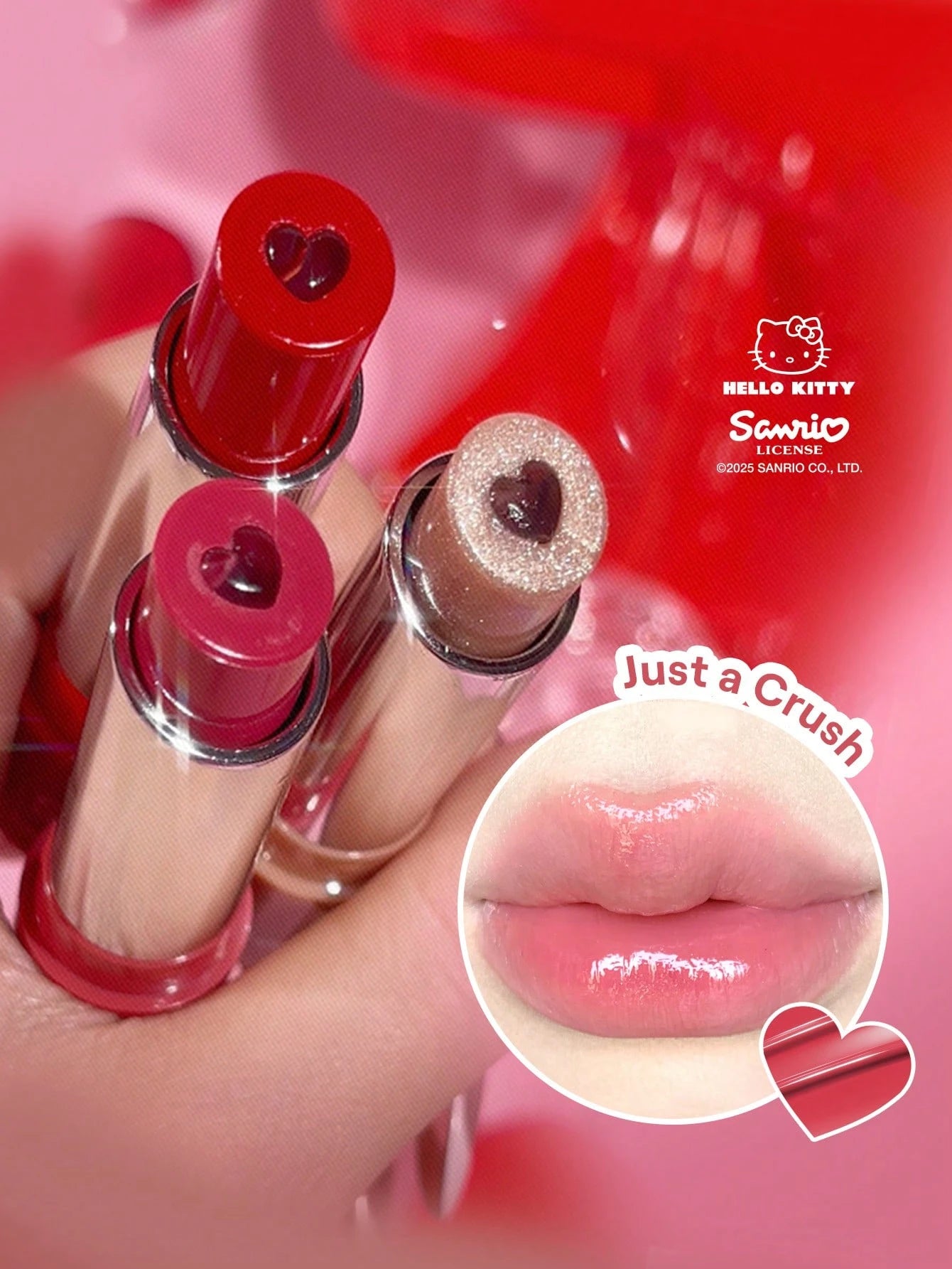 Hello Kitty｜SHEGLAM Mon rouge à lèvres hydratant