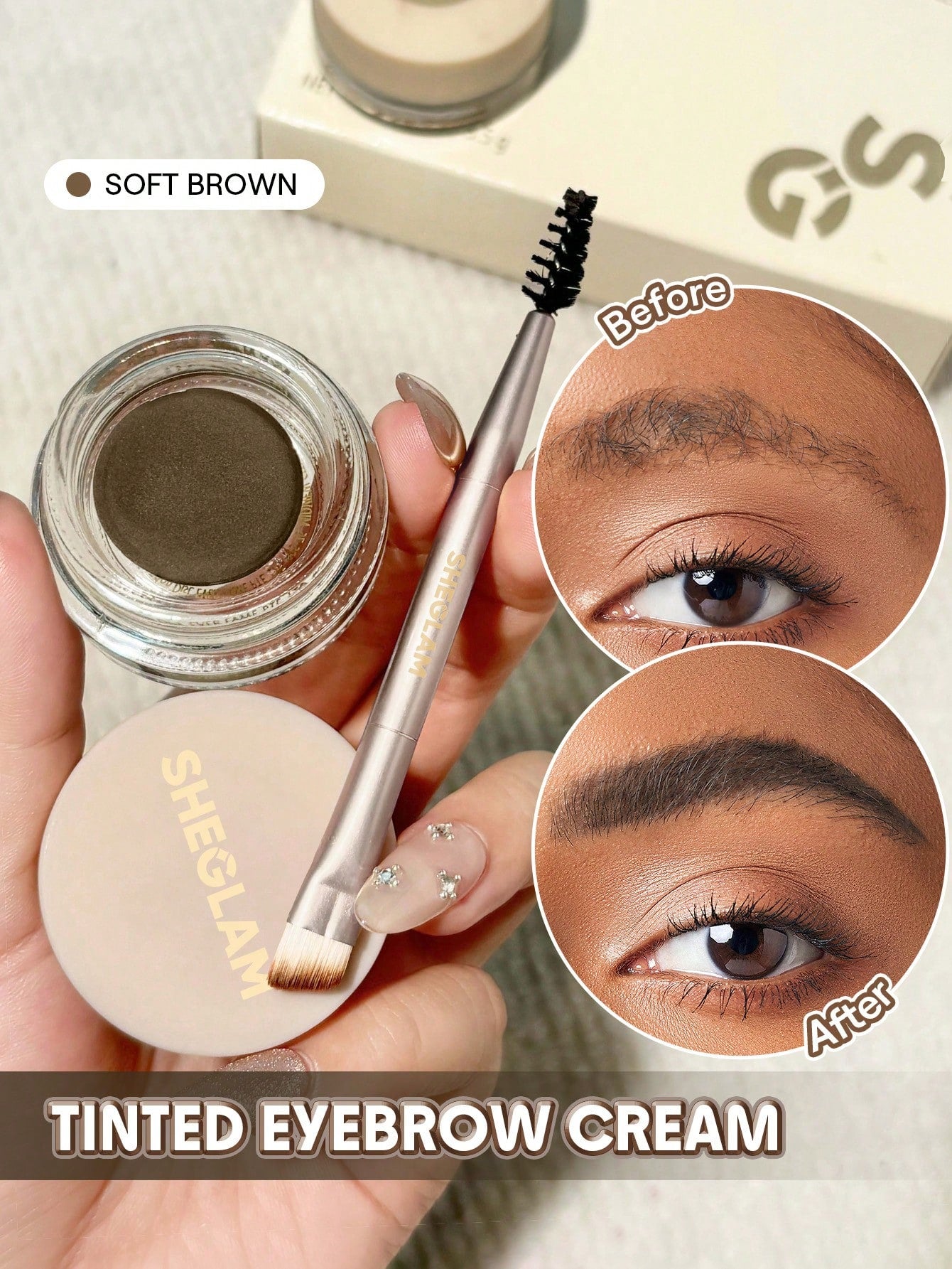 SHEGLAM Pommade ImperméAble Boss Brow