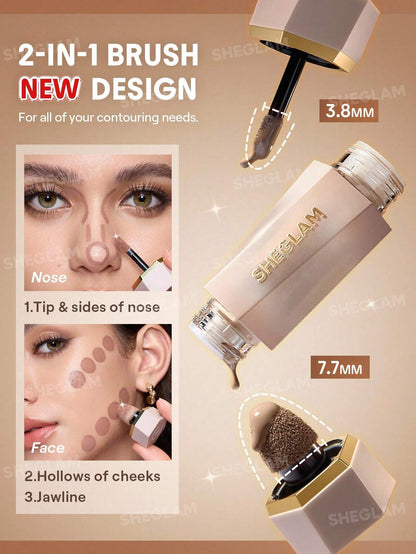 SHEGLAM Precision Sculpt Duo De Contour Liquide