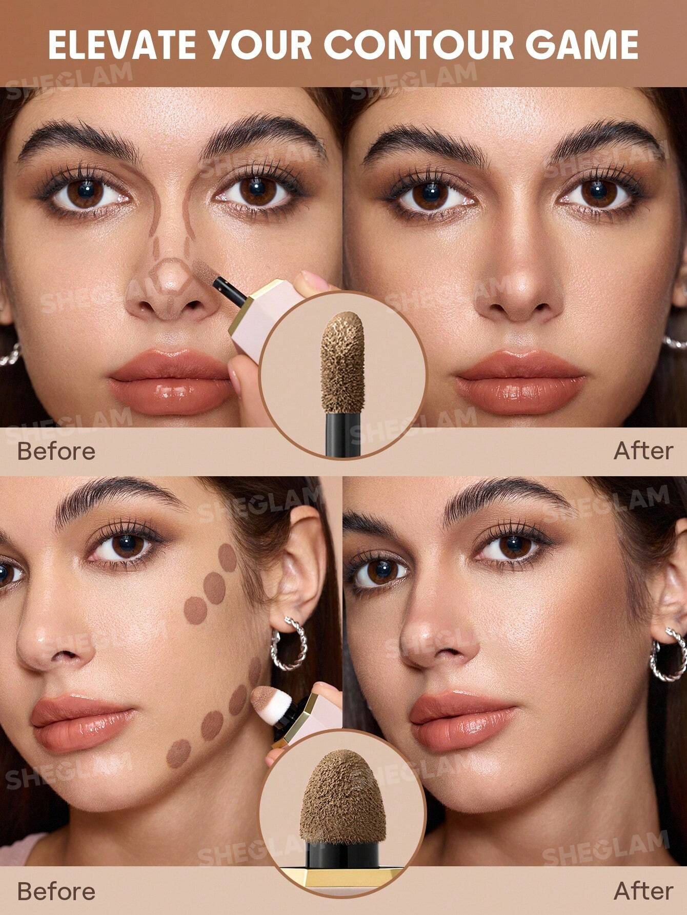 SHEGLAM Precision Sculpt Duo De Contour Liquide