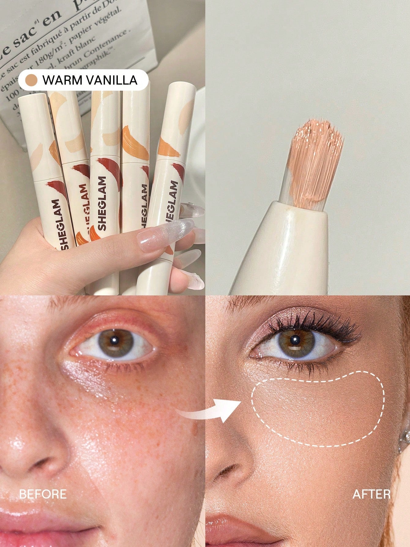 SHEGLAM Correcteur De Teint Haute Couvrance Perfect Skin