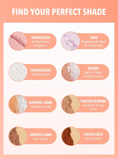 SHEGLAM Duo De Polvos Fijadores Para Rostro Y Contorno De Ojos Insta-Ready