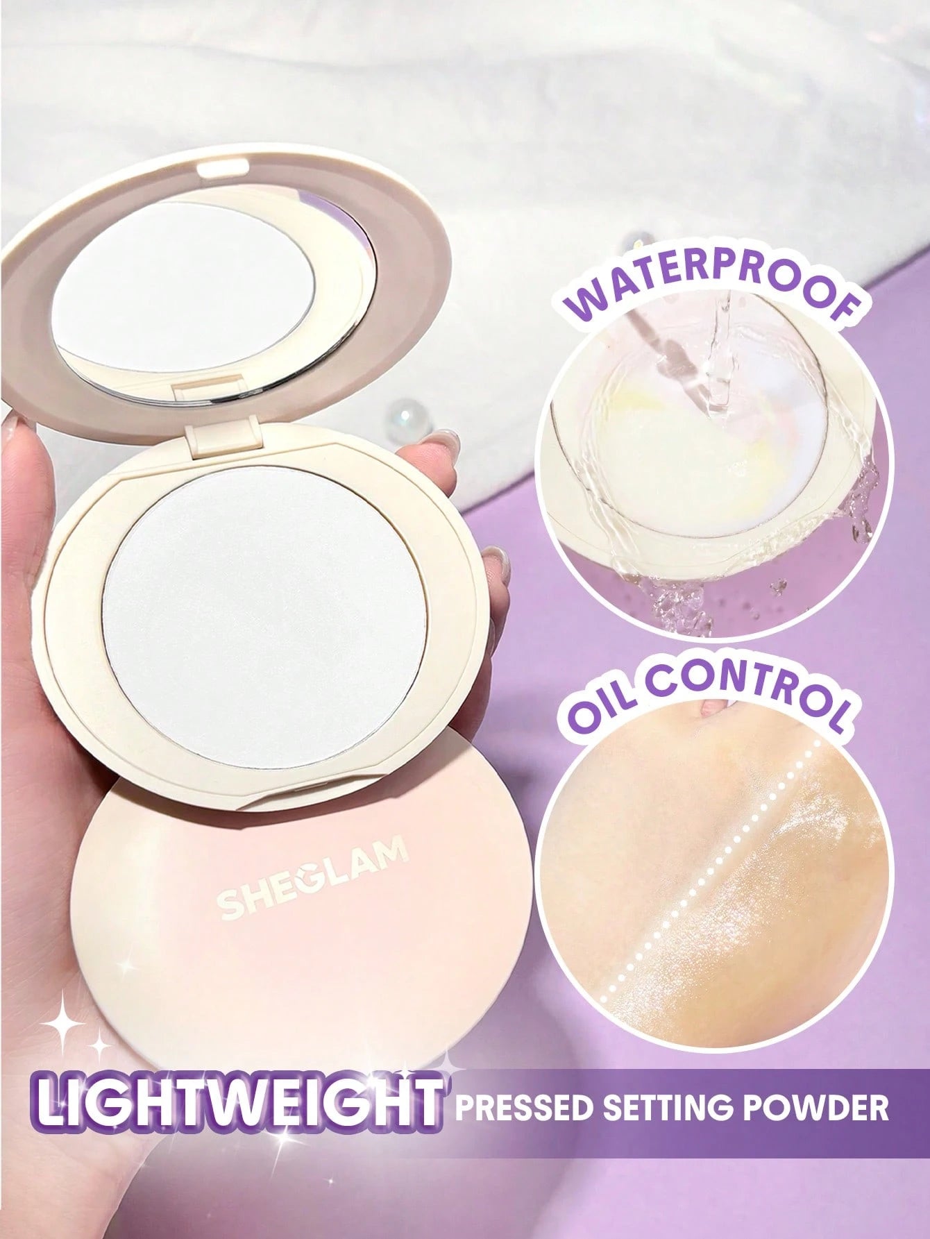 SHEGLAM Poudre Compacte Fixatrice Magic Veil