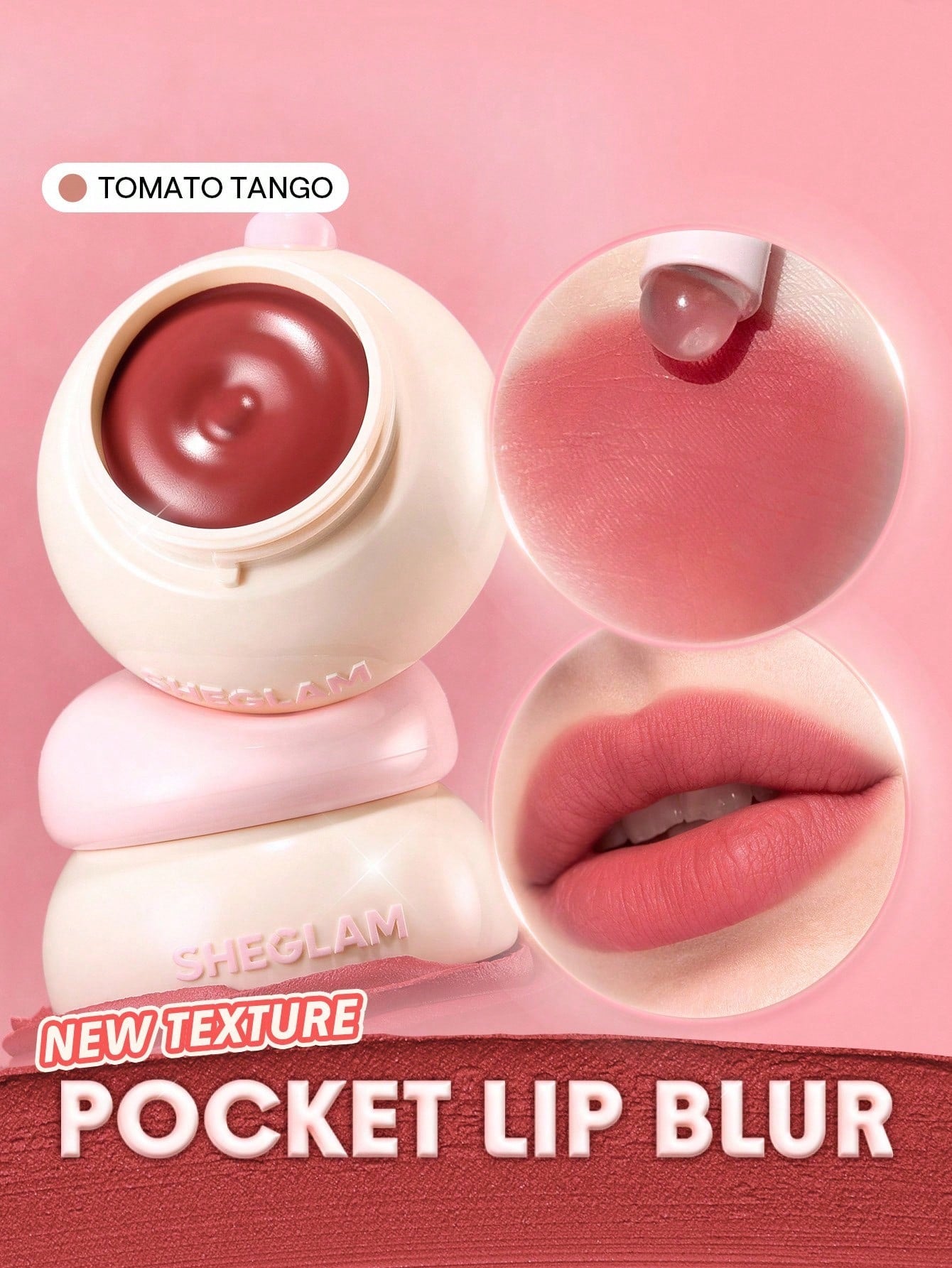 SHEGLAM Bounce Putty Pocket PâTe à LèVres