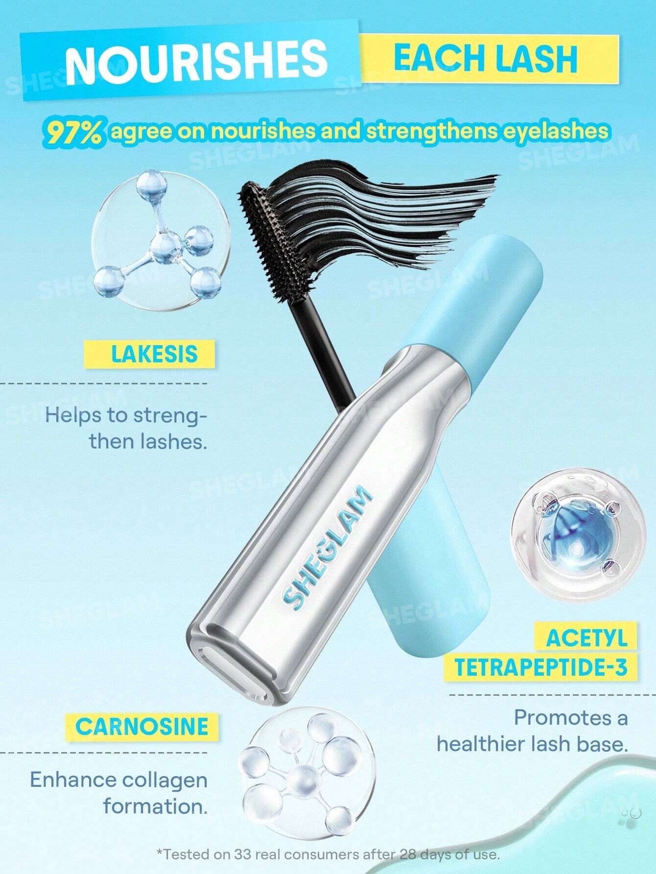 HEGLAM Lashlighter Infinite Mascara
