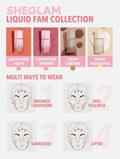 SHEGLAM Glow Bloom Liquid Highlighter