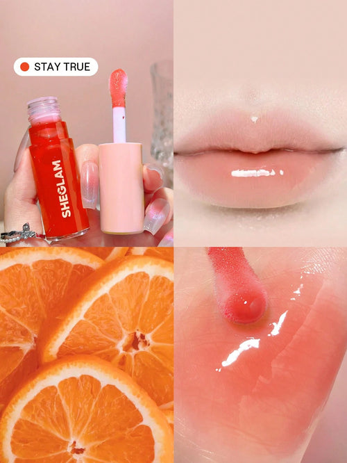 SHEGLAM Huile à LèVres TeintéE Jelly Wow