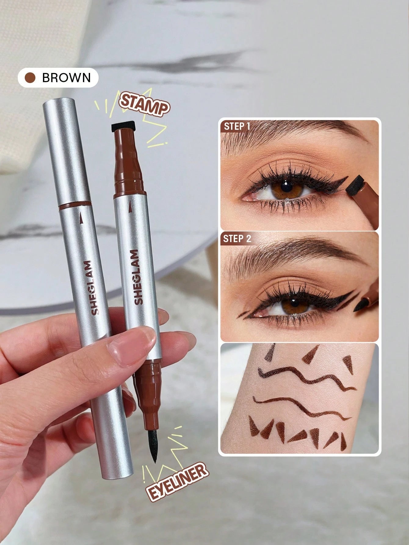 SHEGLAM Crayon Pour Les Yeux Mat Hautement Pigmenté Wing