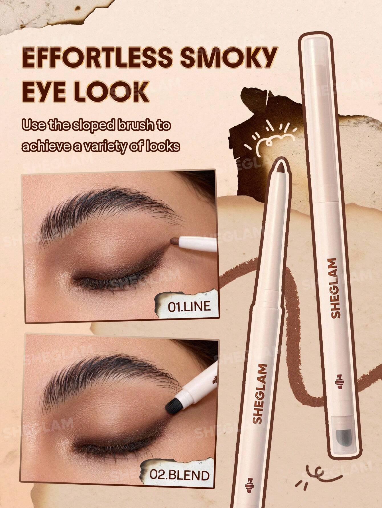 SHEGLAM Gel Glide Crayon Pour Les Yeux