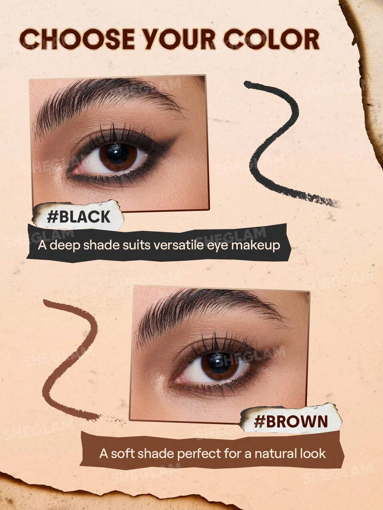 SHEGLAM Gel Glide Crayon Pour Les Yeux