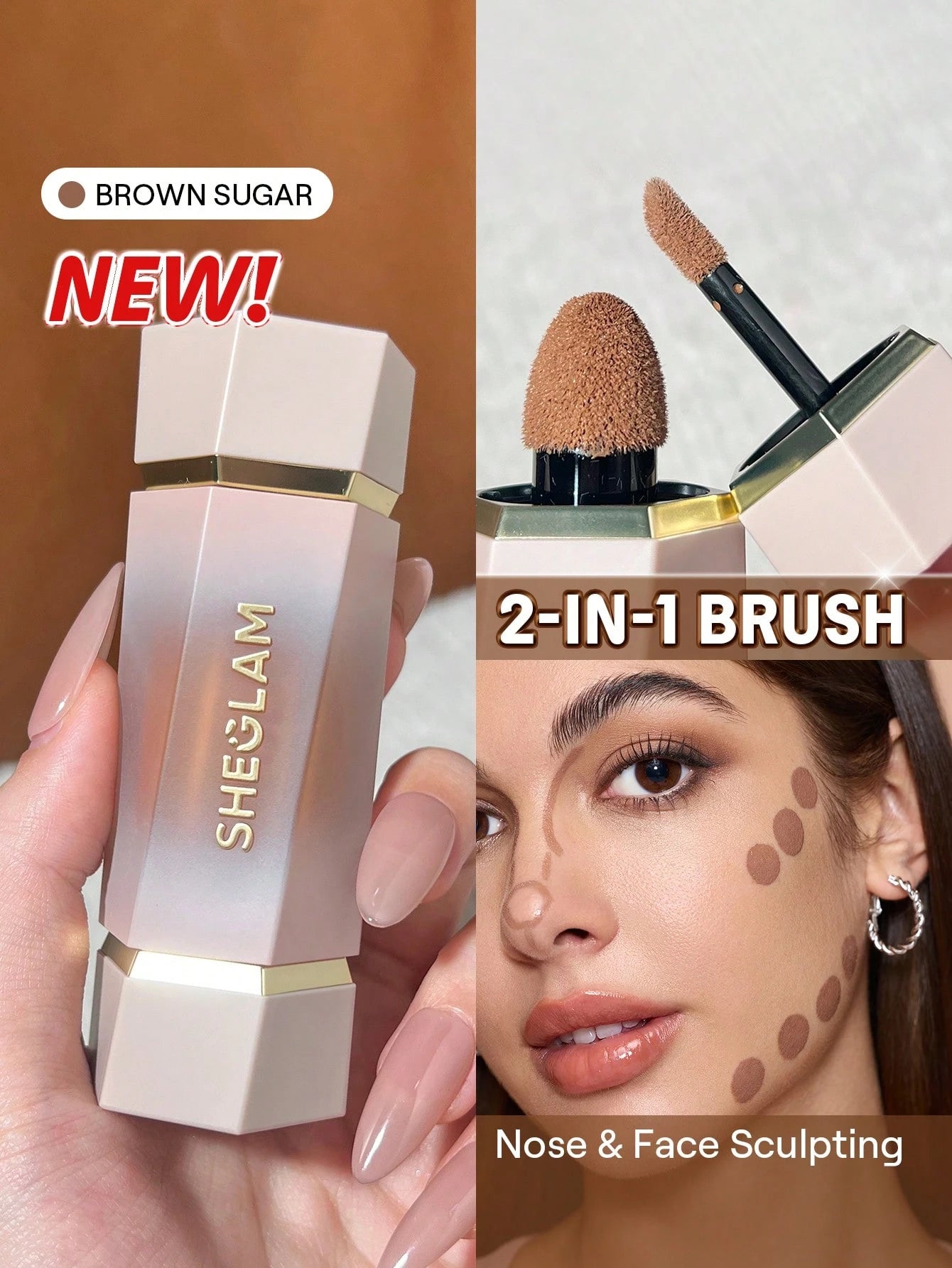 SHEGLAM Precision Sculpt Duo De Contour Liquide