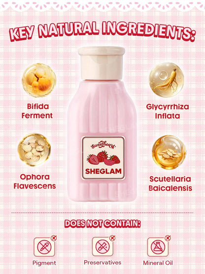 SHEGLAM Sweetheart Collection Pink Whip Bifida Ferment 30% Tónico Lechoso Marca de Belleza Cosmética Maquillaje para Mujeres y Niñas