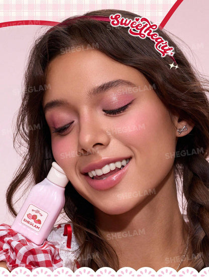 SHEGLAM Sweetheart Collection Pink Whip Bifida Ferment 30% Tónico Lechoso Marca de Belleza Cosmética Maquillaje para Mujeres y Niñas