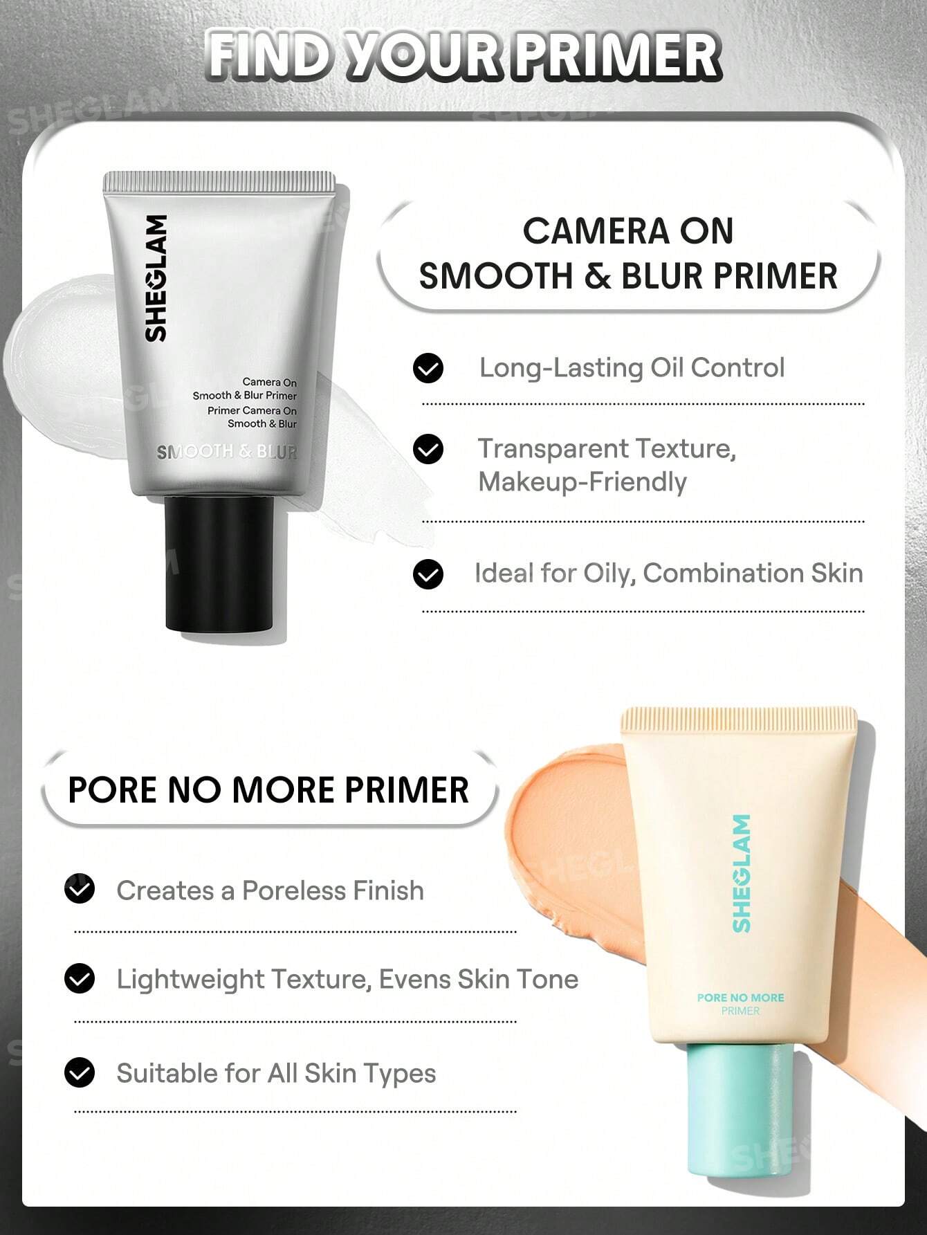 SHEGLAM Camera On Suavizante & Difuminador Prebase
