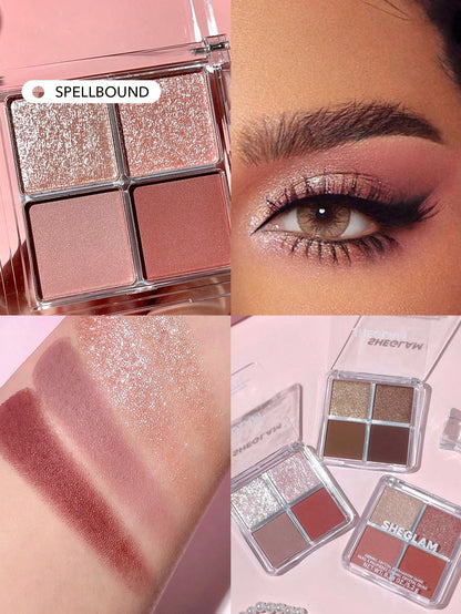 SHEGLAM Cosmic Crystal Eyeshadow Quad