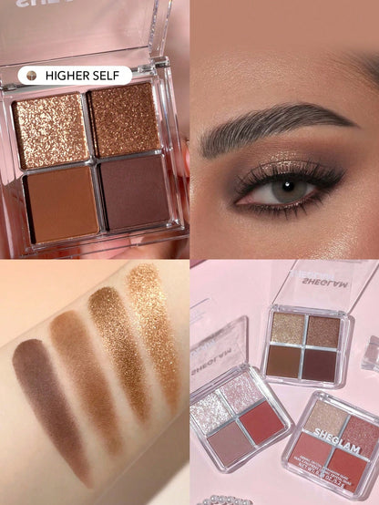 SHEGLAM Cosmic Crystal Eyeshadow Quad
