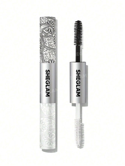 SHEGLAM All-In-One Prebase y Máscara Tubular Voluminizadora-Tubing Black pestañas