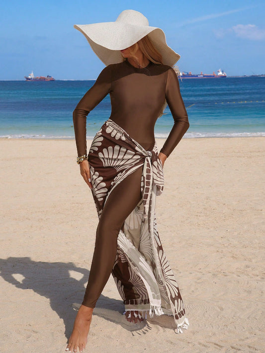 Swim Mulvari High-end, elegant and conservative 2-piece burkini set