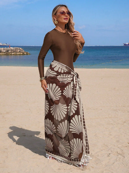 Swim Mulvari High-end, elegant and conservative 2-piece burkini set